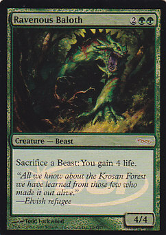 Ravenous Baloth - Magic: The Gathering - Judge Foil Near Mint Inglés
