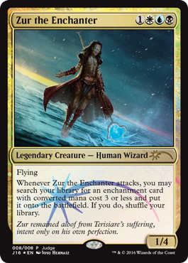 Zur the Enchanter - Magic: The Gathering - Judge Foil Near Mint Inglés