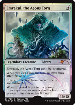Emrakul, the Aeons Torn - Magic: The Gathering - Other Event anniversary Near Mint Inglés