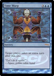 Time Warp - Magic: The Gathering - Judge Foil Near Mint Inglés