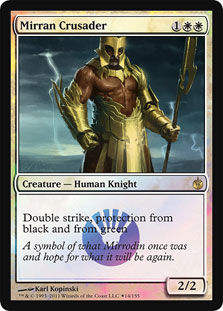 Mirran Crusader - Magic: The Gathering - Box Promos Near Mint Inglés