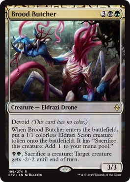 Brood Butcher - Magic: The Gathering - BFZ-PRE Near Mint Inglés