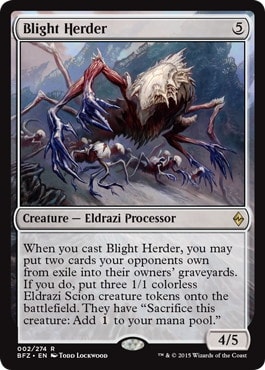 Blight Herder - Magic: The Gathering - BFZ-PRE Near Mint Inglés