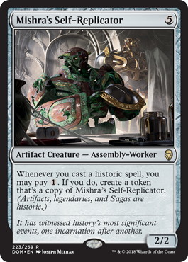 Mishra's Self-Replicator - Magic: The Gathering - DOM-PRE Near Mint Inglés