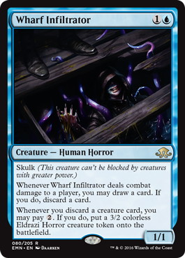 Wharf Infiltrator - Magic: The Gathering - EMN-PRE Near Mint Inglés