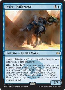 Jeskai Infiltrator - Magic: The Gathering - FRF-PRE Near Mint Inglés