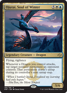 Ojutai, Soul of Winter - Magic: The Gathering - FRF-PRE Near Mint Inglés