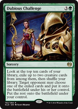 Dubious Challenge - Magic: The Gathering - KLD-PRE Near Mint Inglés