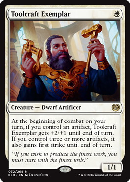 Toolcraft Exemplar - Magic: The Gathering - KLD-PRE Near Mint Inglés
