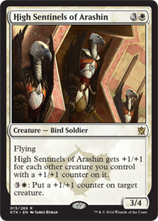 High Sentinels of Arashin - Magic: The Gathering - KTK-PRE Near Mint Inglés