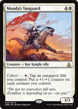 Munda's Vanguard - Magic: The Gathering - OGW-PRE Near Mint Inglés