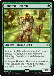 Honored Hierarch - Magic: The Gathering - ORI-PRE Near Mint Inglés
