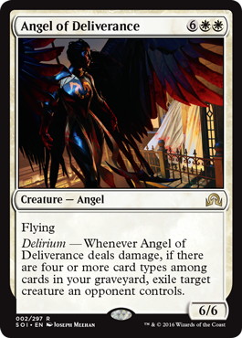 Angel of Deliverance - Magic: The Gathering - SOI-PRE Near Mint Inglés
