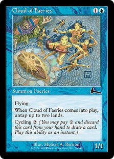 Carta Cloud of Faeries de Magic: The Gathering