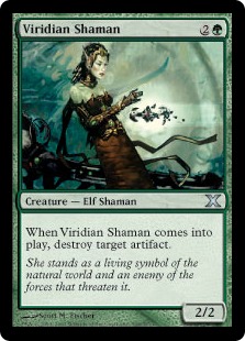 Viridian Shaman - Vista detallada 1 de Magic México | Hydra