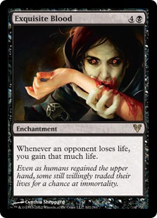 Carta Exquisite Blood de Magic: The Gathering