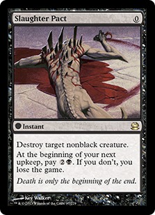 Carta Slaughter Pact de Magic: The Gathering