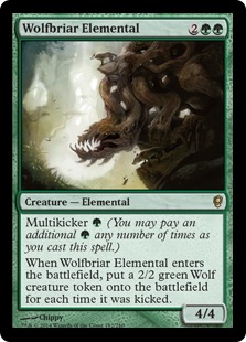 Wolfbriar Elemental - Vista detallada 1 de Magic México | Hydra