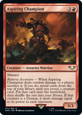 Aspiring Champion - Vista detallada 1 de Magic México | Hydra