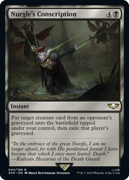 Nurgle's Conscription - Vista detallada 1 de Magic México | Hydra