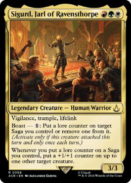 Sigurd, Jarl of Ravensthorpe - Vista detallada 1 de Magic México | Hydra