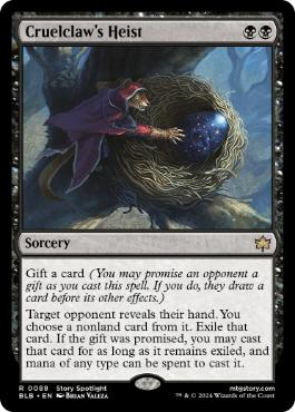 Carta Cruelclaw's Heist de Magic: The Gathering