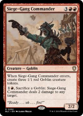 Siege-Gang Commander - Vista detallada 1 de Magic México | Hydra