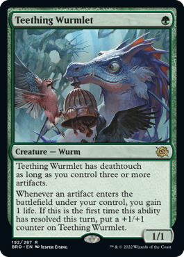Teething Wurmlet - Vista detallada 1 de Magic México | Hydra