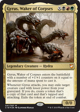 Gyrus, Waker of Corpses - Vista detallada 1 de Magic México | Hydra