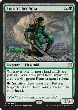 Turntimber Sower - Vista detallada 1 de Magic México | Hydra