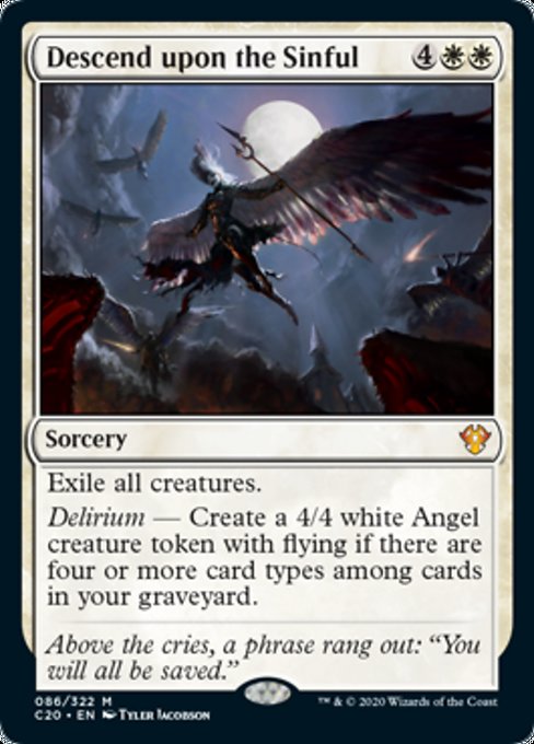 Descend upon the Sinful - Vista detallada 1 de Magic México | Hydra