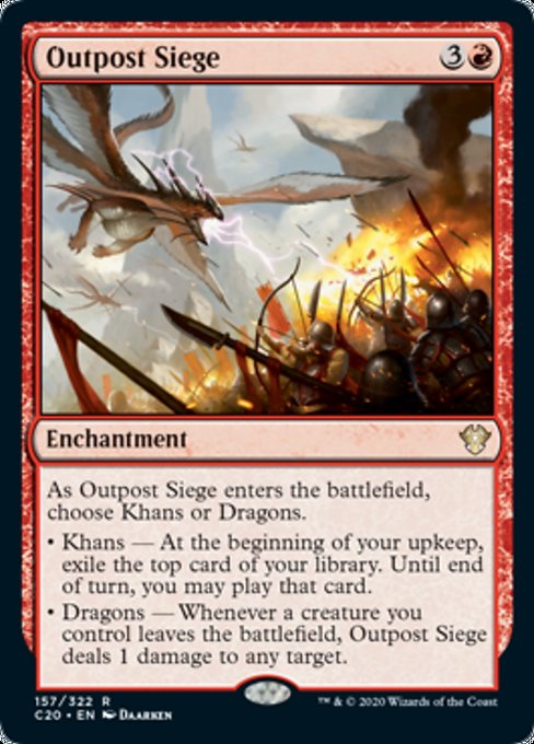 Outpost Siege - Vista detallada 1 de Magic México | Hydra