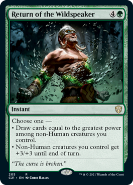 Return of the Wildspeaker - Vista detallada 1 de Magic México | Hydra