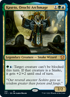 Kaseto, Orochi Archmage - Vista detallada 1 de Magic México | Hydra