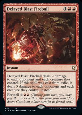 Carta Delayed Blast Fireball de Magic: The Gathering