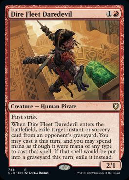 Dire Fleet Daredevil - Vista detallada 1 de Magic México | Hydra