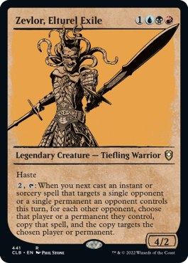 Zevlor, Elturel Exile - Magic: The Gathering - CLB-BF Near Mint Inglés