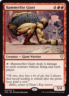 Hammerfist Giant - Vista detallada 1 de Magic México | Hydra