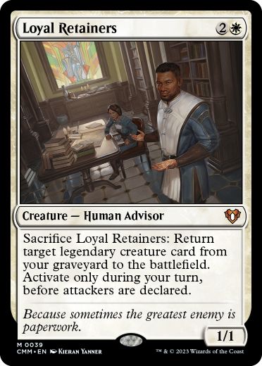 Loyal Retainers - Vista detallada 1 de Magic México | Hydra