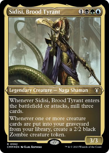 Sidisi, Brood Tyrant - Vista detallada 1 de Magic México | Hydra