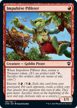 Carta Impulsive Pilferer de Magic: The Gathering