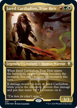 Jared Carthalion, True Heir - Vista detallada 1 de Magic México | Hydra