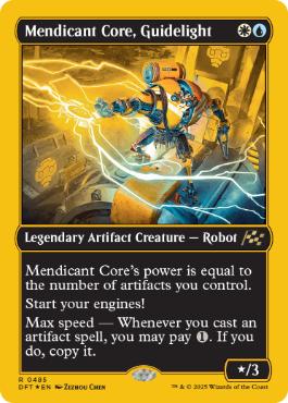 Mendicant Core, Guidelight - Magic: The Gathering - DFT-BF Near Mint Inglés