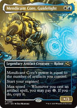 Mendicant Core, Guidelight - Magic: The Gathering - DFT-BF Near Mint Inglés