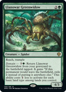 Llanowar Greenwidow - Vista detallada 1 de Magic México | Hydra