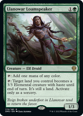 Llanowar Loamspeaker - Vista detallada 1 de Magic México | Hydra