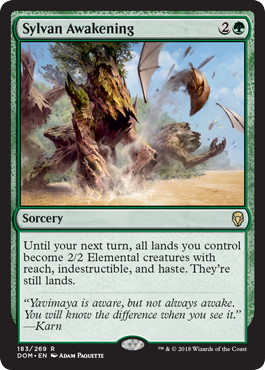 Sylvan Awakening - Vista detallada 1 de Magic México | Hydra