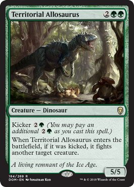 Territorial Allosaurus - Vista detallada 1 de Magic México | Hydra