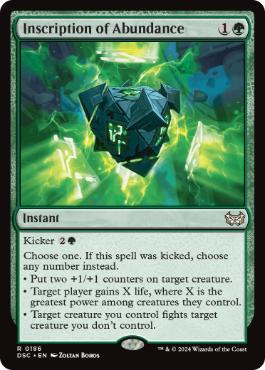 Inscription of Abundance - Vista detallada 1 de Magic México | Hydra