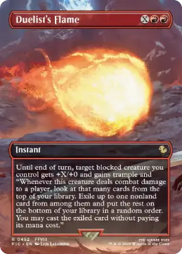 Duelist's Flame - Vista detallada 1 de Magic México | Hydra